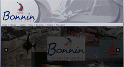 Desktop Screenshot of chantier-bonnin.com
